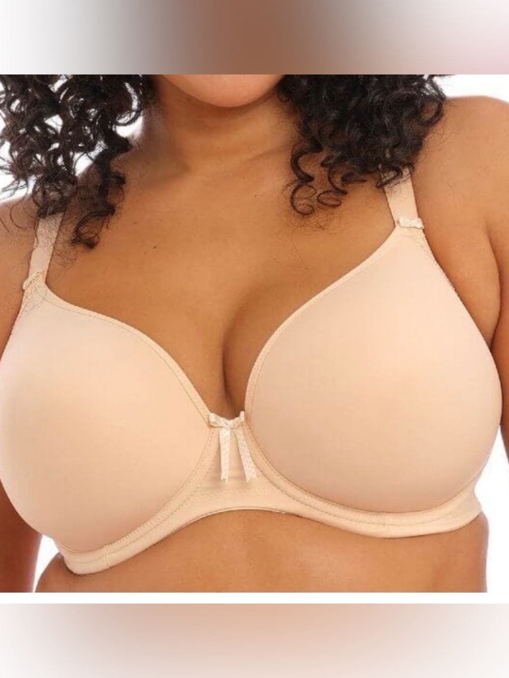 New Elomi Bijou 42K Smooth Nude T-Shirt Bra - Women Intimates & Sleepwear - Picture 4 of 13